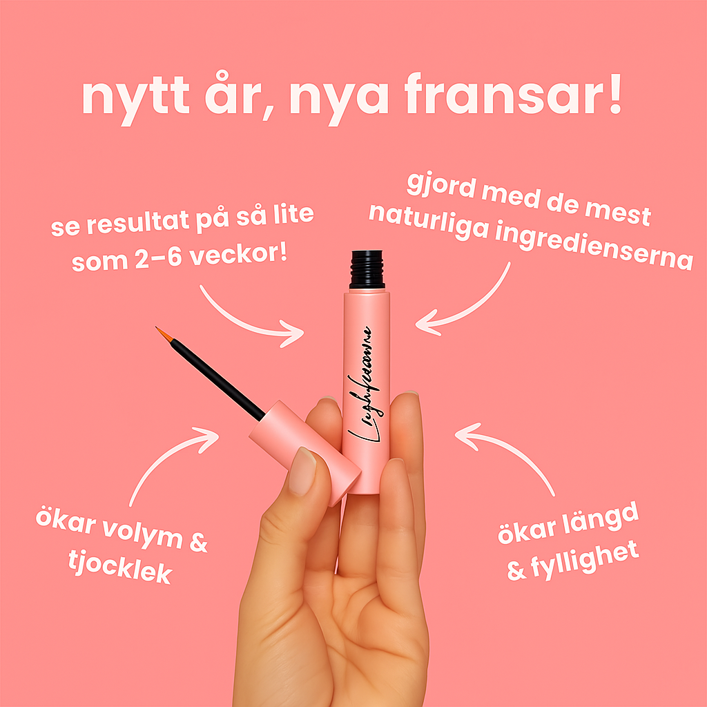Lashlemmo™️ Ögonfransserum för Tillväxt